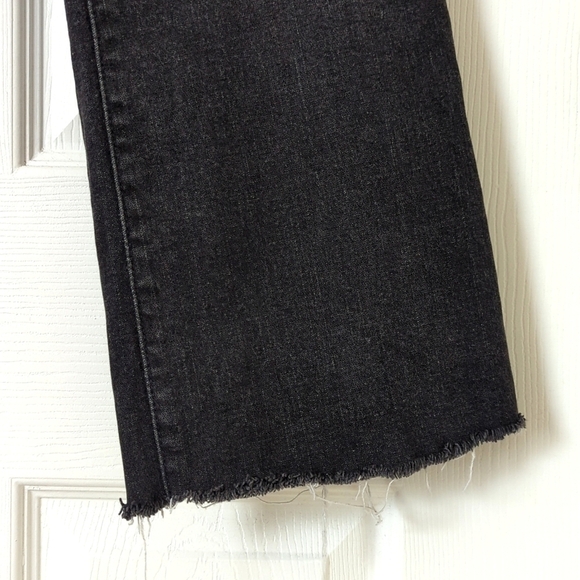 Levi's Y2K 545 Classic Low Rise Slim Fit Ankle Boot Cut Jeans Faded Black 8 - Picture 15 of 15